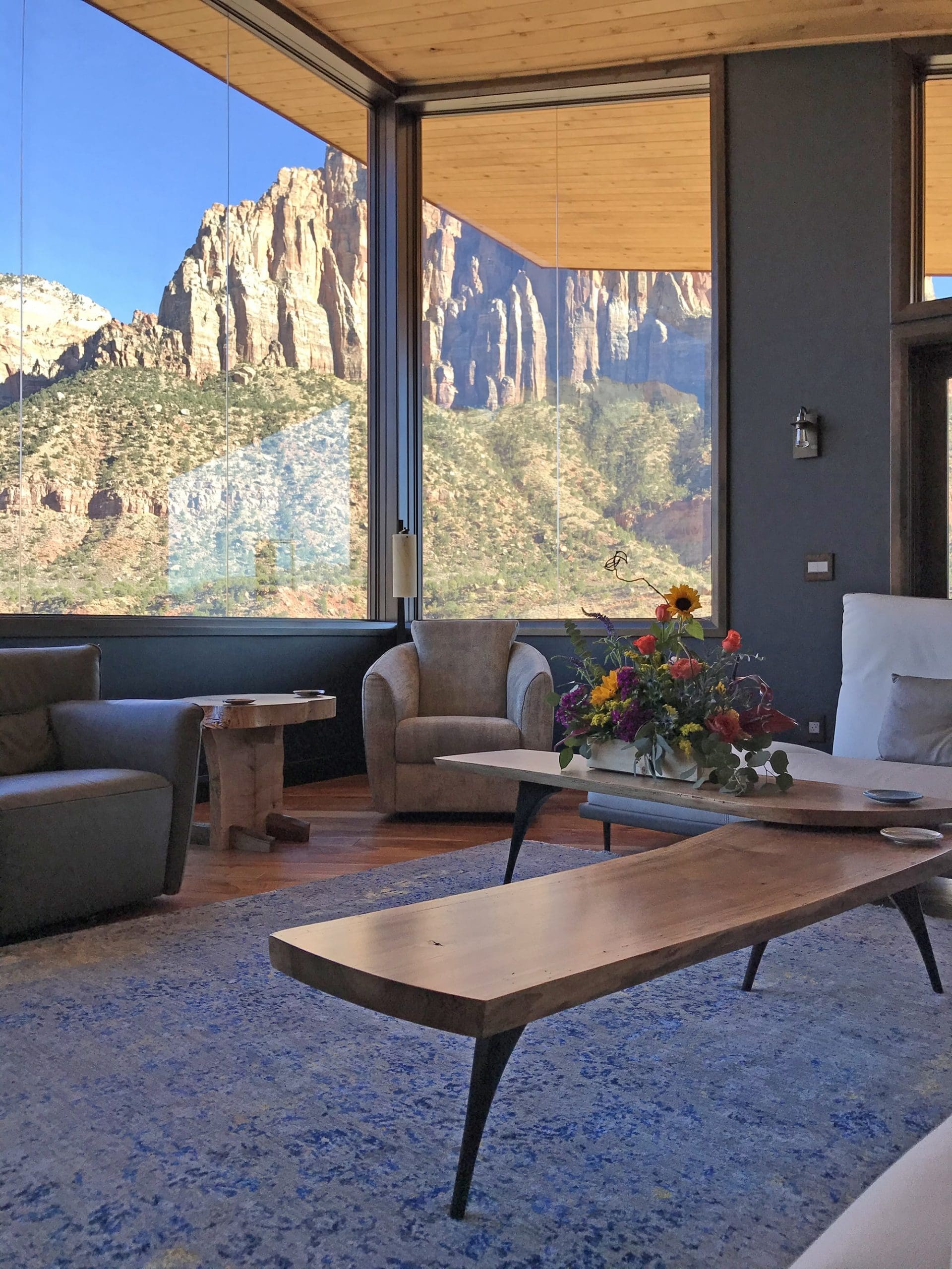 Canyon Panoramic Home Living Room