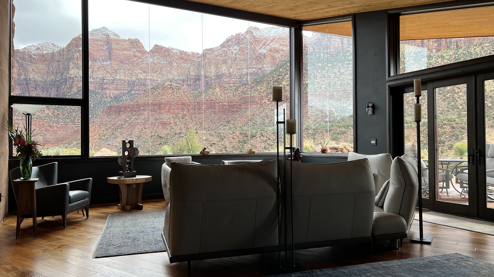 Canyon Panoramic Home Living Room